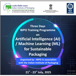 Three Days World Packaging Organisation (WPO) Training Programme