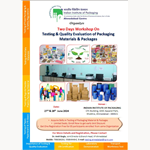 Two Days Workshop on Testing & Quality Evaluation of Packaging Materials & Packages