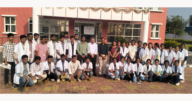 B.Tech Students of DLSD College of Horticultural Engg. & Food Tech. under UHS, Bagalkot - Bengaluru visited IIP Bengaluru on 07.11.2025